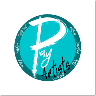 Pay Artists Posters and Art